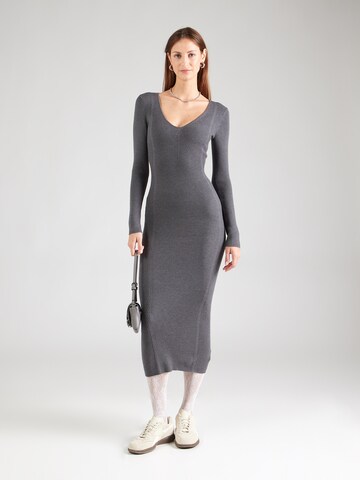 Abito in maglia di Miss Selfridge in grigio: frontale