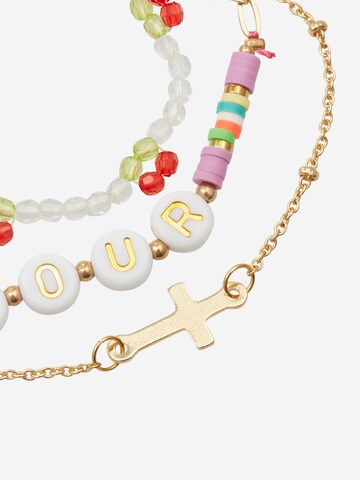 PIECES Armband 'AMOUR' in Goud