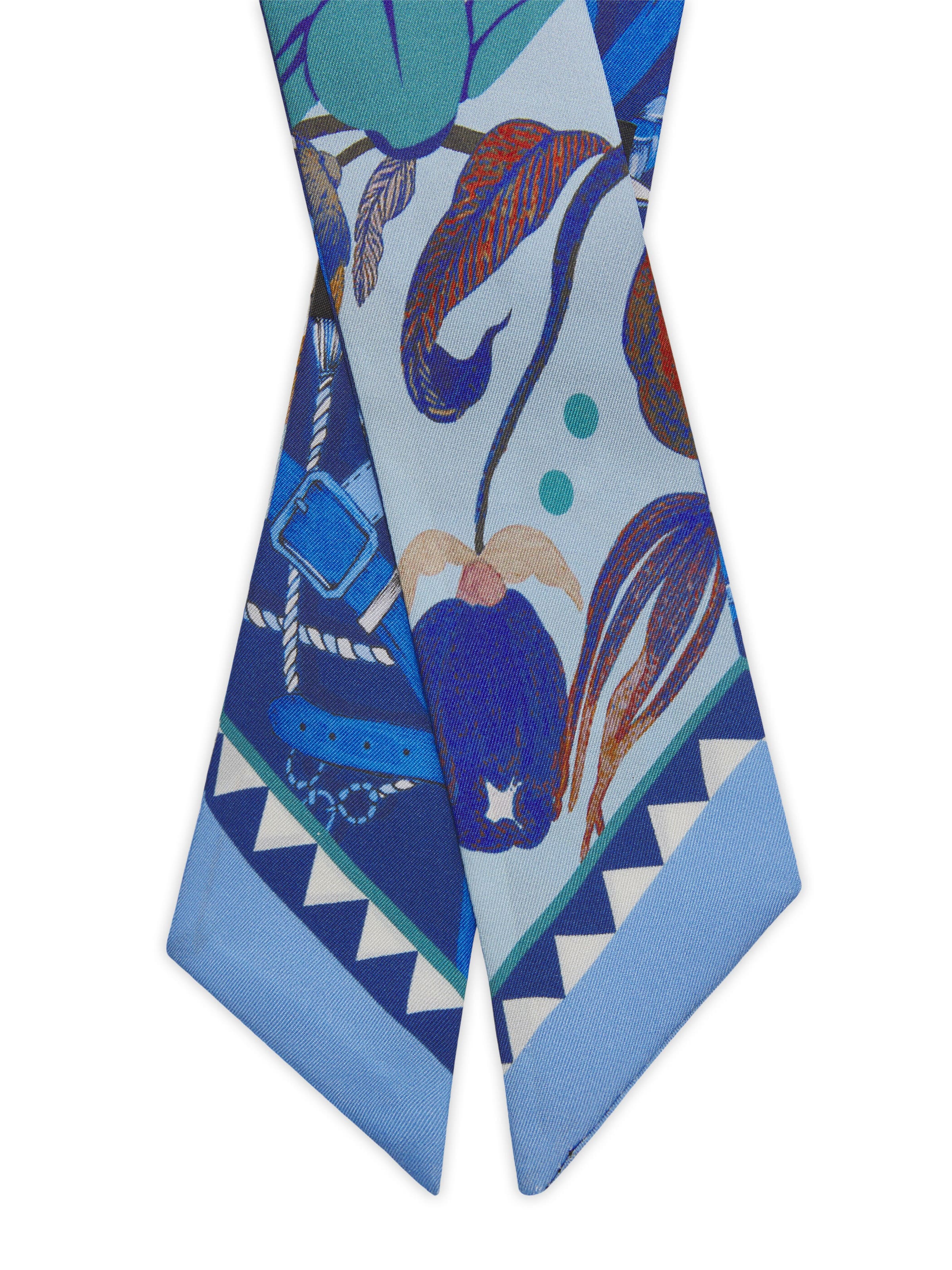 Foulard CODELLO en bleu
