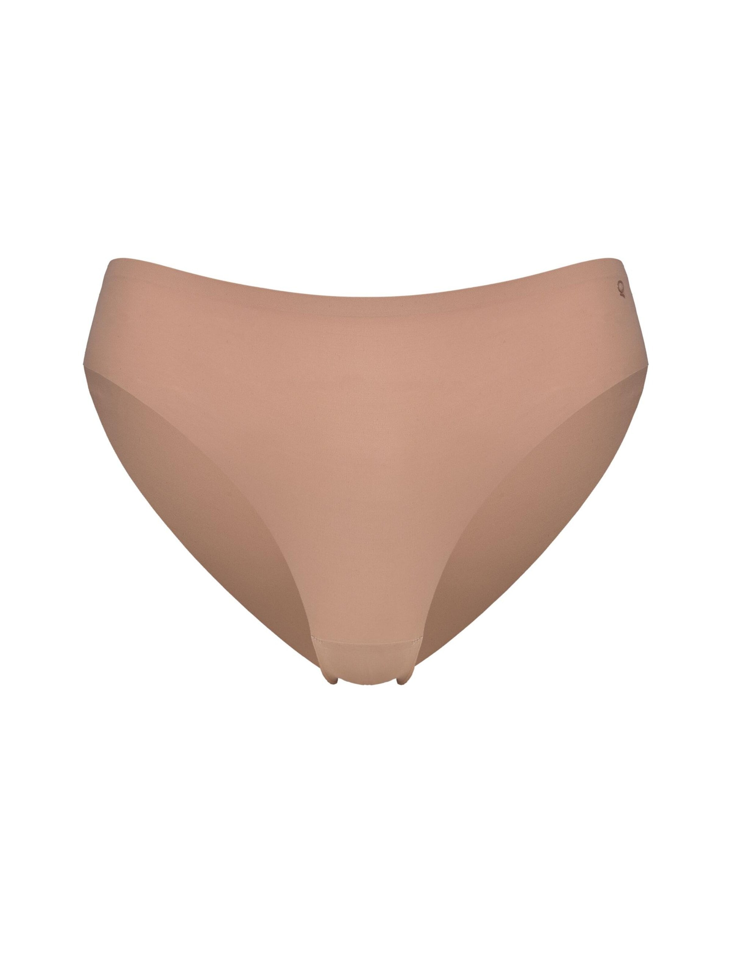 ESOTIQ - Panti 'Slip Q2.02, nahtlos, glatte Microfaser, mit Baumwollzwickel' en beige: frente