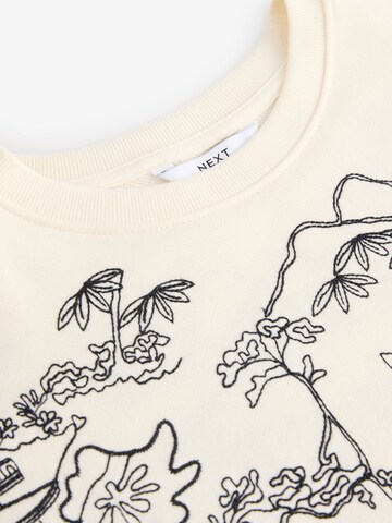 Next Sweatshirt in Beige