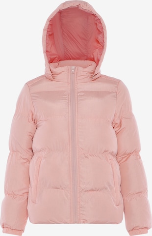 Veste d’hiver NAEMI en rose : devant