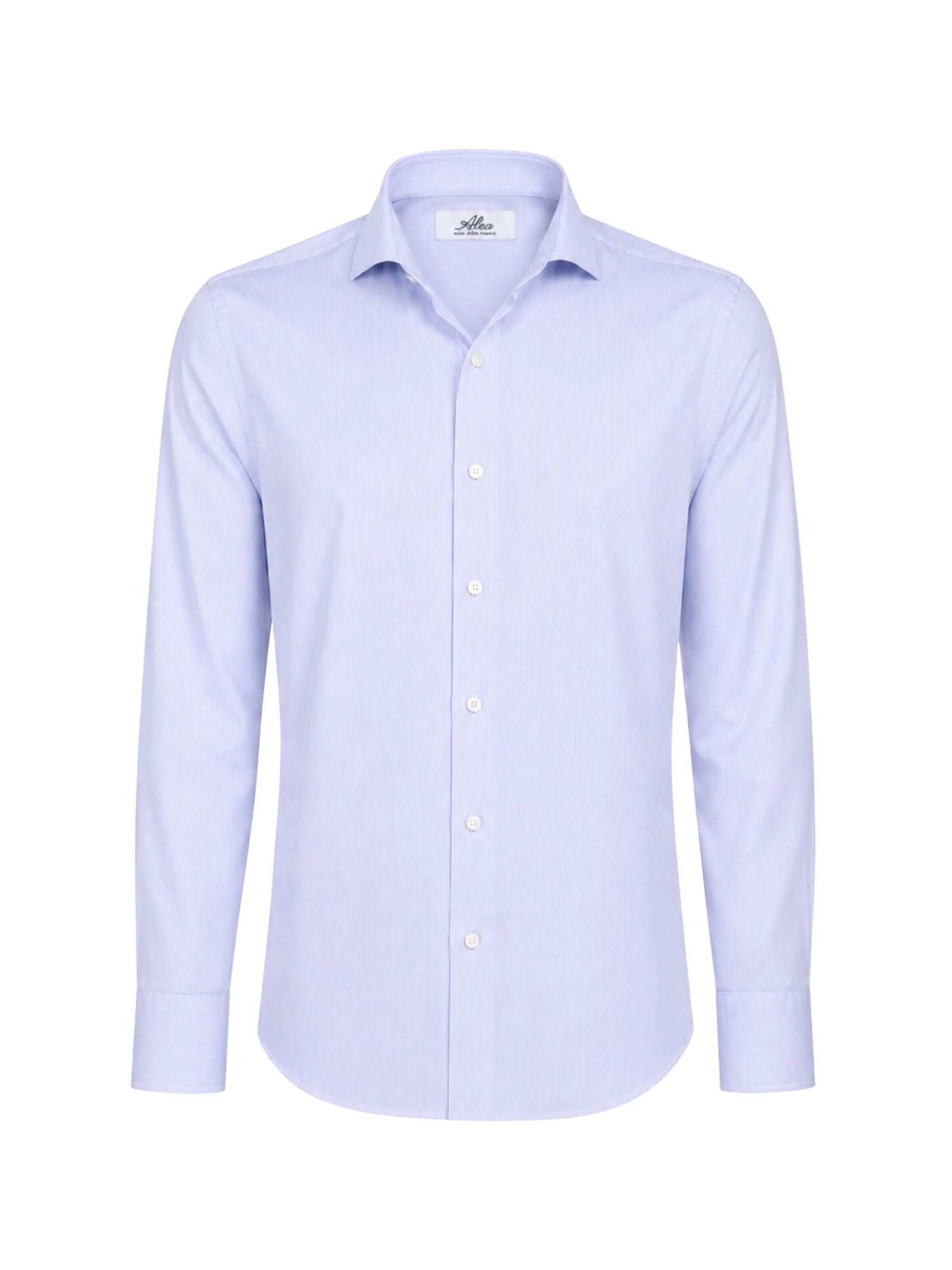ALEA Regular Fit Hemd 'ALEA CAMICIA SLIM FIT CAMICIA'‌‌‌‌ in Blau: Vorderseite
