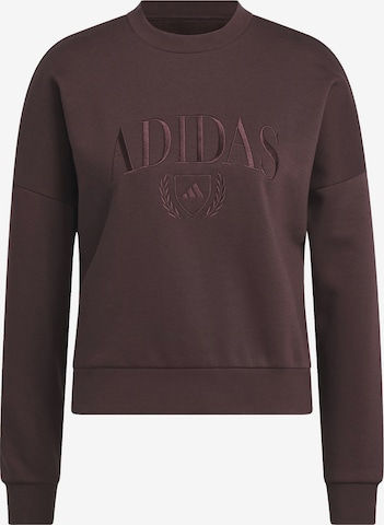 ruda ADIDAS SPORTSWEAR Sportinio tipo megztinis 'Cozy Holiday': priekis