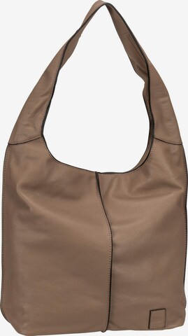 FREDsBRUDER Pouch in Brown: front