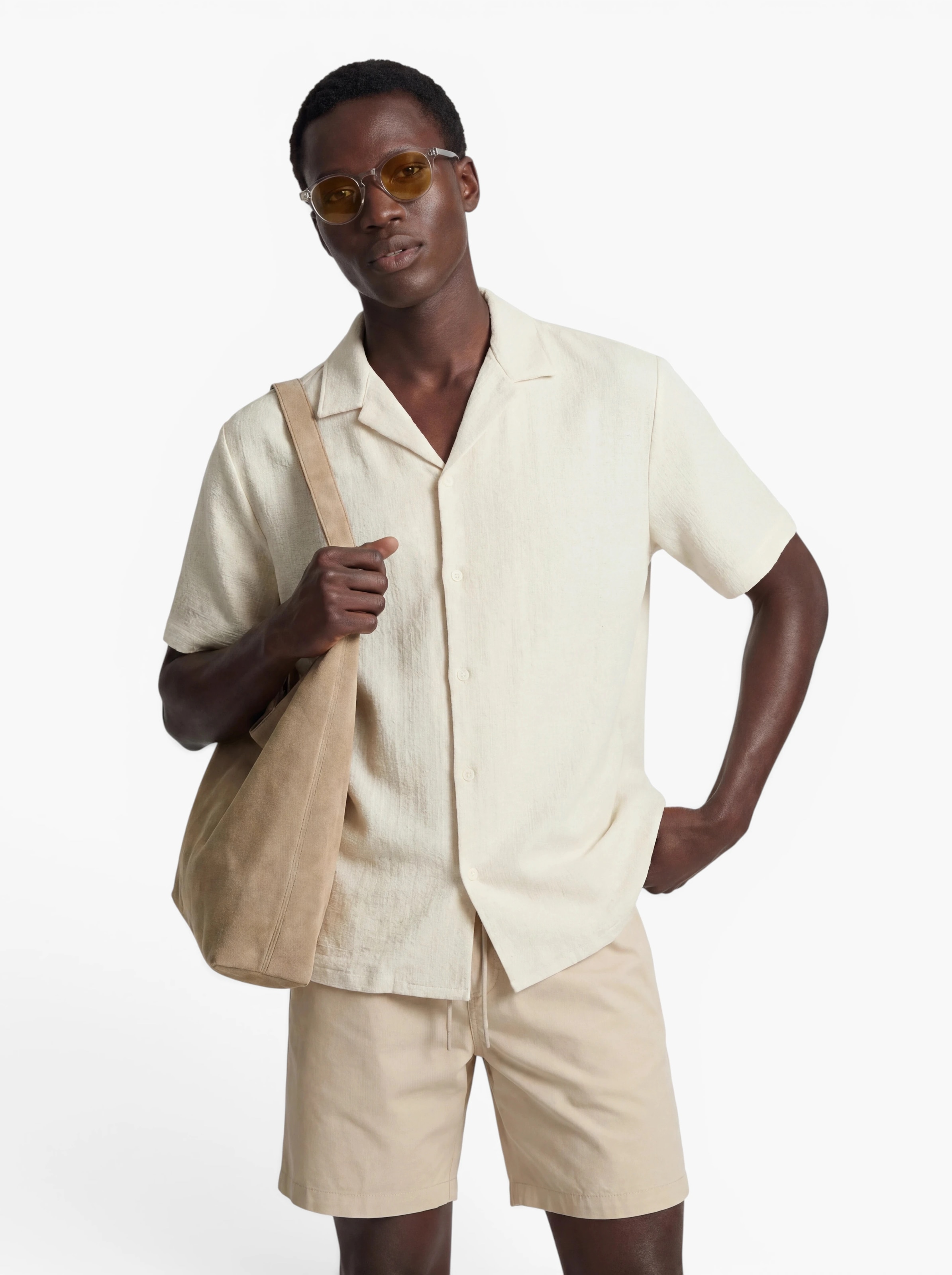 JACK & JONES Regular fit Риза 'JORMONTAUK' в бяло