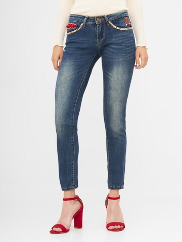 TOOche Slim fit Jeans in Blue: front
