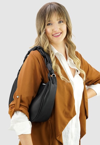 HARPA Schultertasche 'CINCI' in Schwarz: Vorderseite