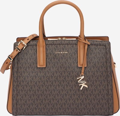 MICHAEL Michael Kors Ručna torbica u smeđa / tamno smeđa / zlatna, Pregled proizvoda