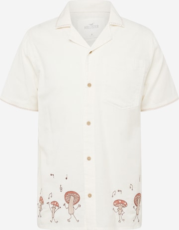 HOLLISTER Regular fit Overhemd in Wit: voorkant