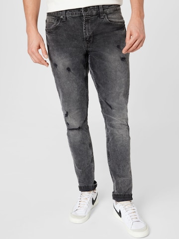 Coupe slim Jean Only & Sons en gris : devant