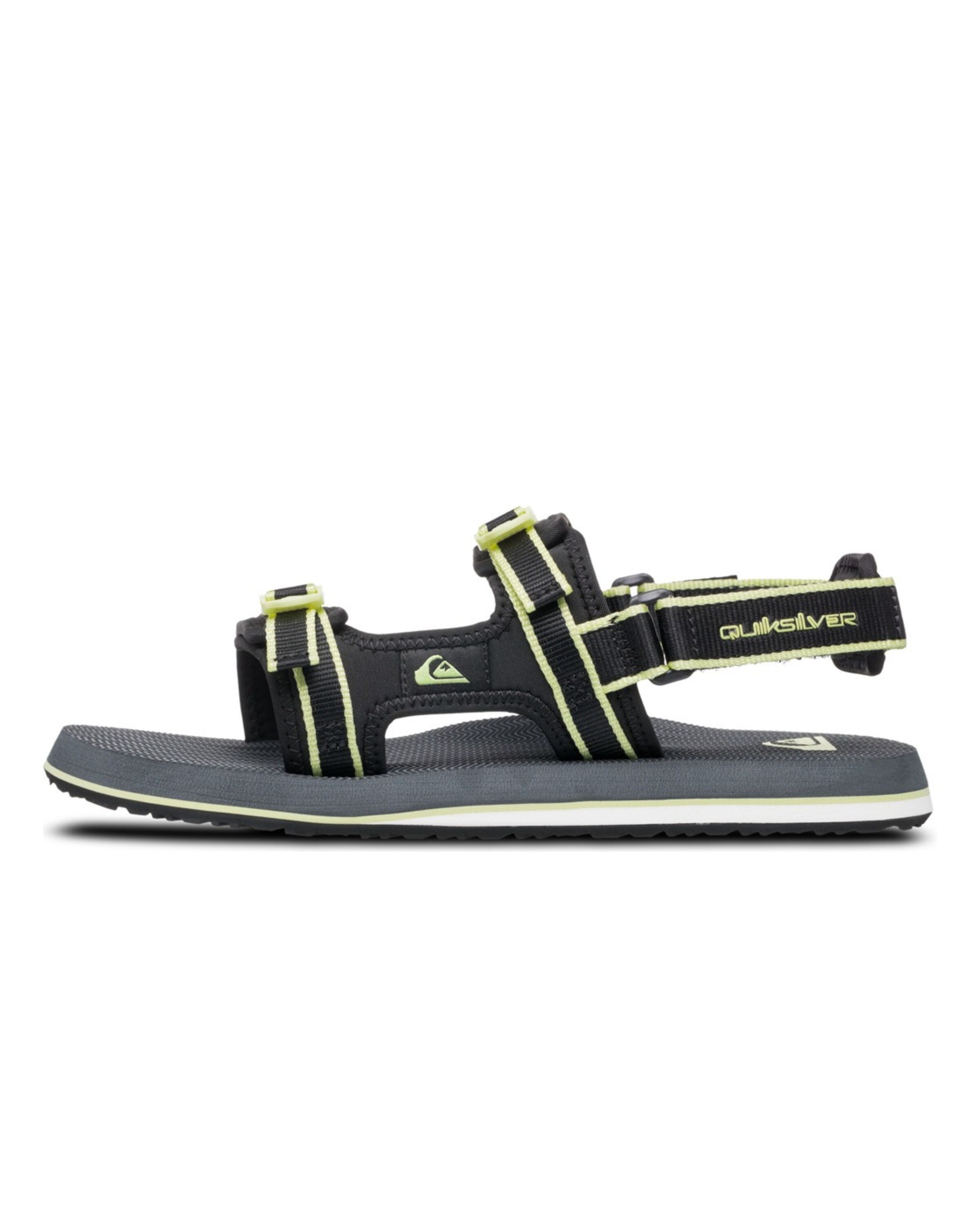 QUIKSILVER Sandals 'Monkey Caged' in Black: front