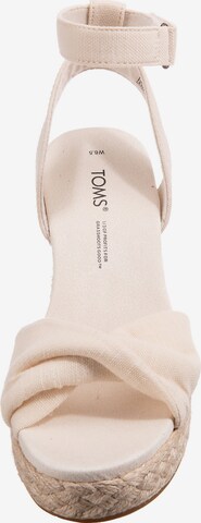 TOMS Sandals 'Marisela' in White