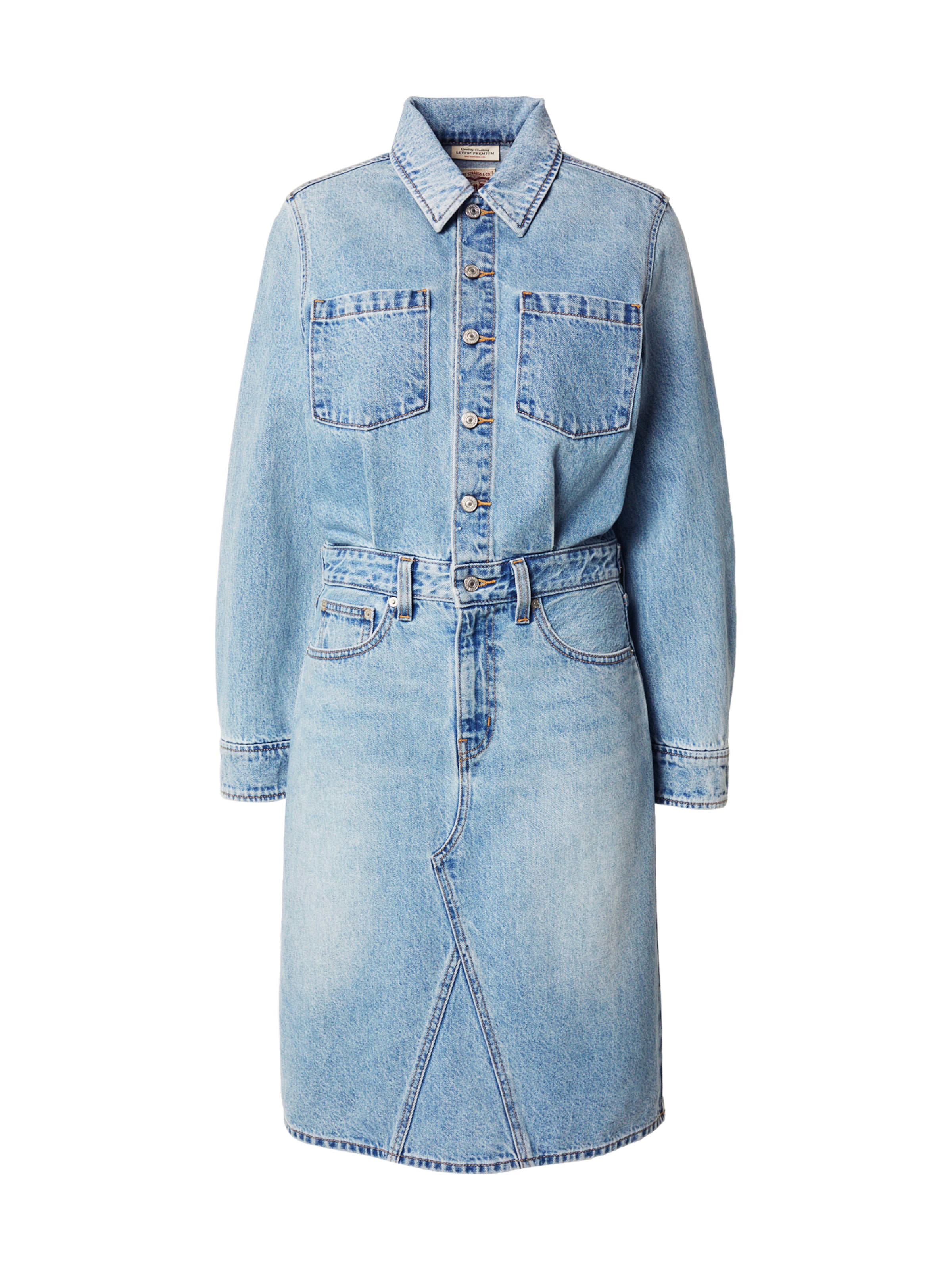 Robe-chemise LEVI'S ® en bleu : devant