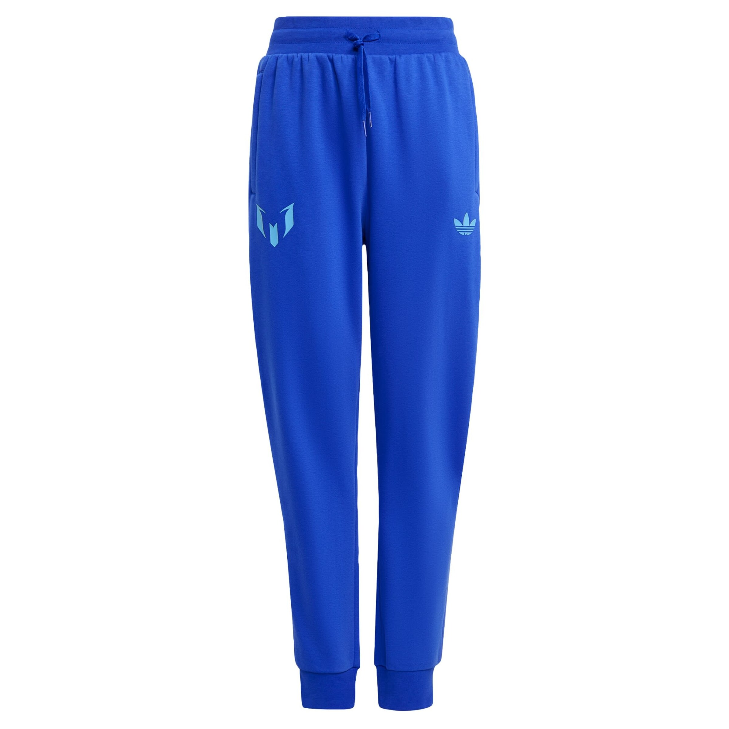 ADIDAS ORIGINALS Tapered Sporthose 'Messi' in Blau: Vorderseite