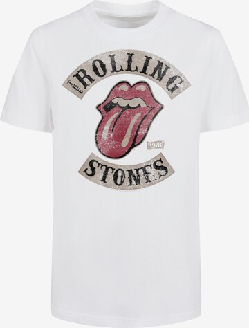 T-Shirt 'The Rolling Stones Tour '78' F4NT4STIC en blanc : devant