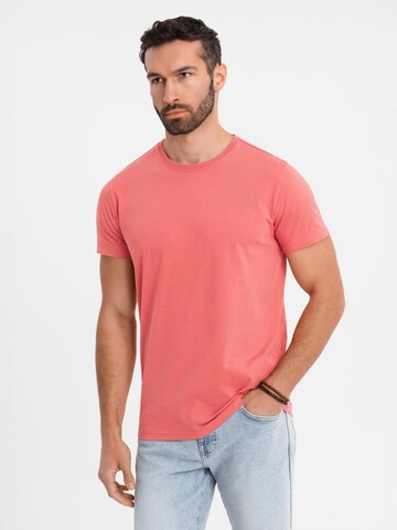 Ombre Shirt in Pink: front