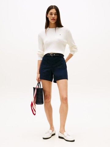 TOMMY HILFIGER Pullover (OCS) in Weiß