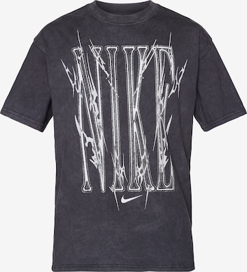 NIKE Urheilullinen collegepaita värissä musta: etupuoli