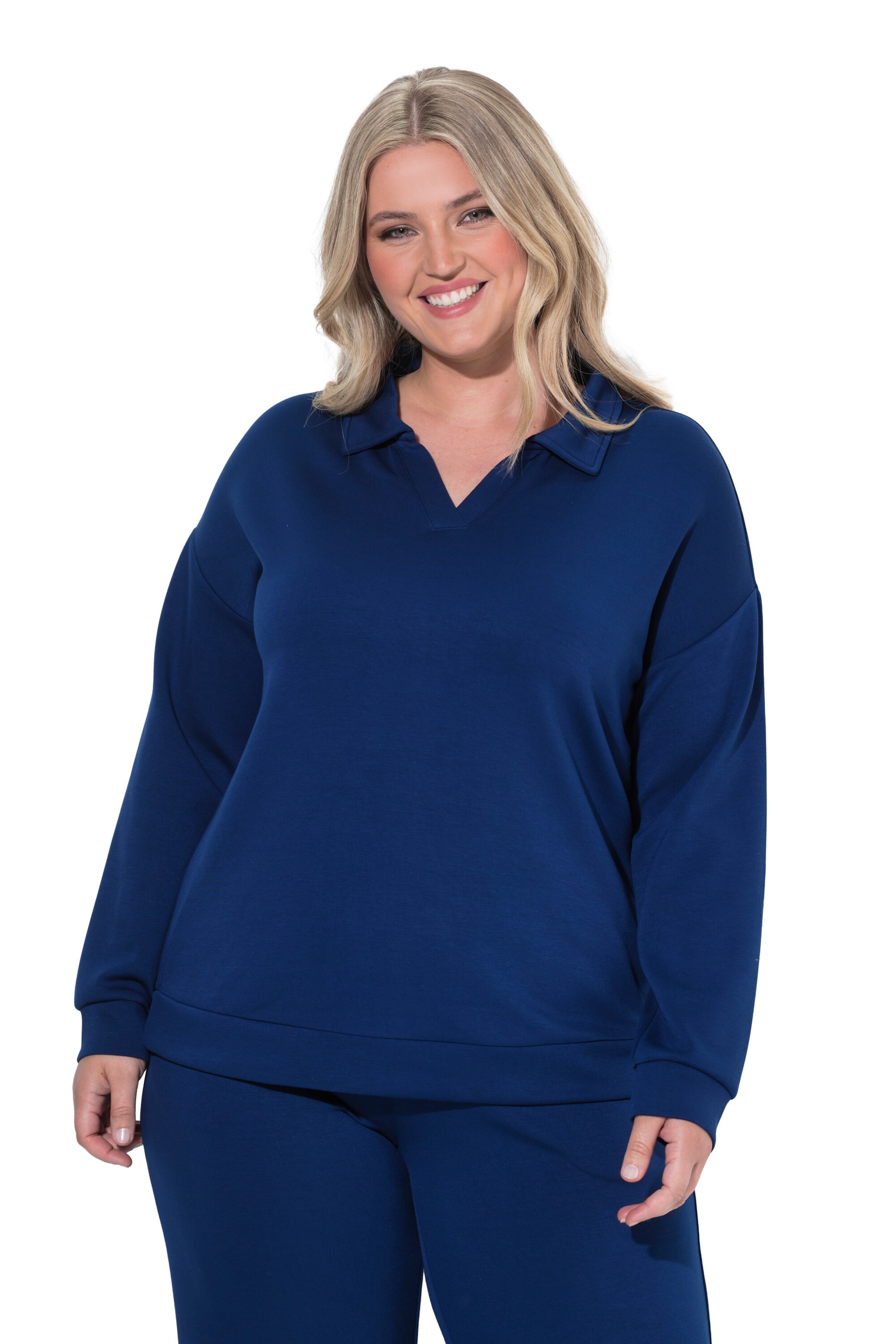MIAMODA Sweatshirt in Blau: Vorderseite
