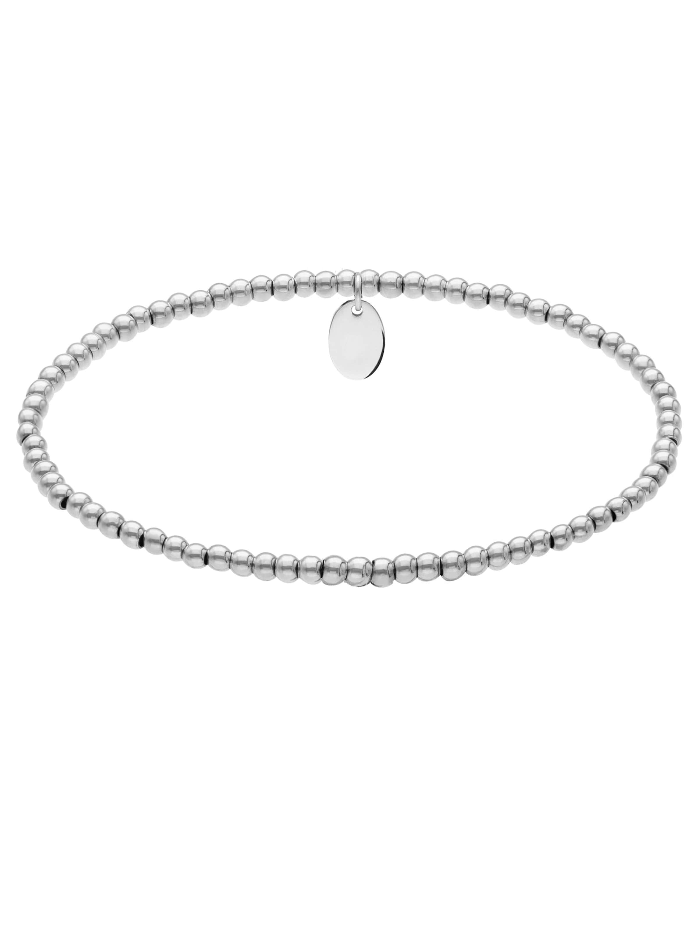 Lucardi Bracelet in Silver: front
