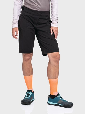 Schöffel Regular Outdoor trousers ' Bike Shorts Style Puula WMS ' in Black: front