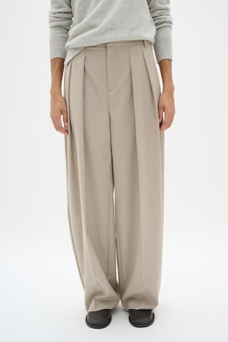 Wide Leg Pantalon 'Umali' InWear en beige