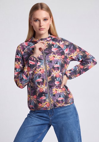 Veste de survêtement NOOTKI en noir : devant