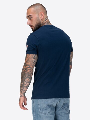 LONSDALE Póló 'HAZELHURST' - kék