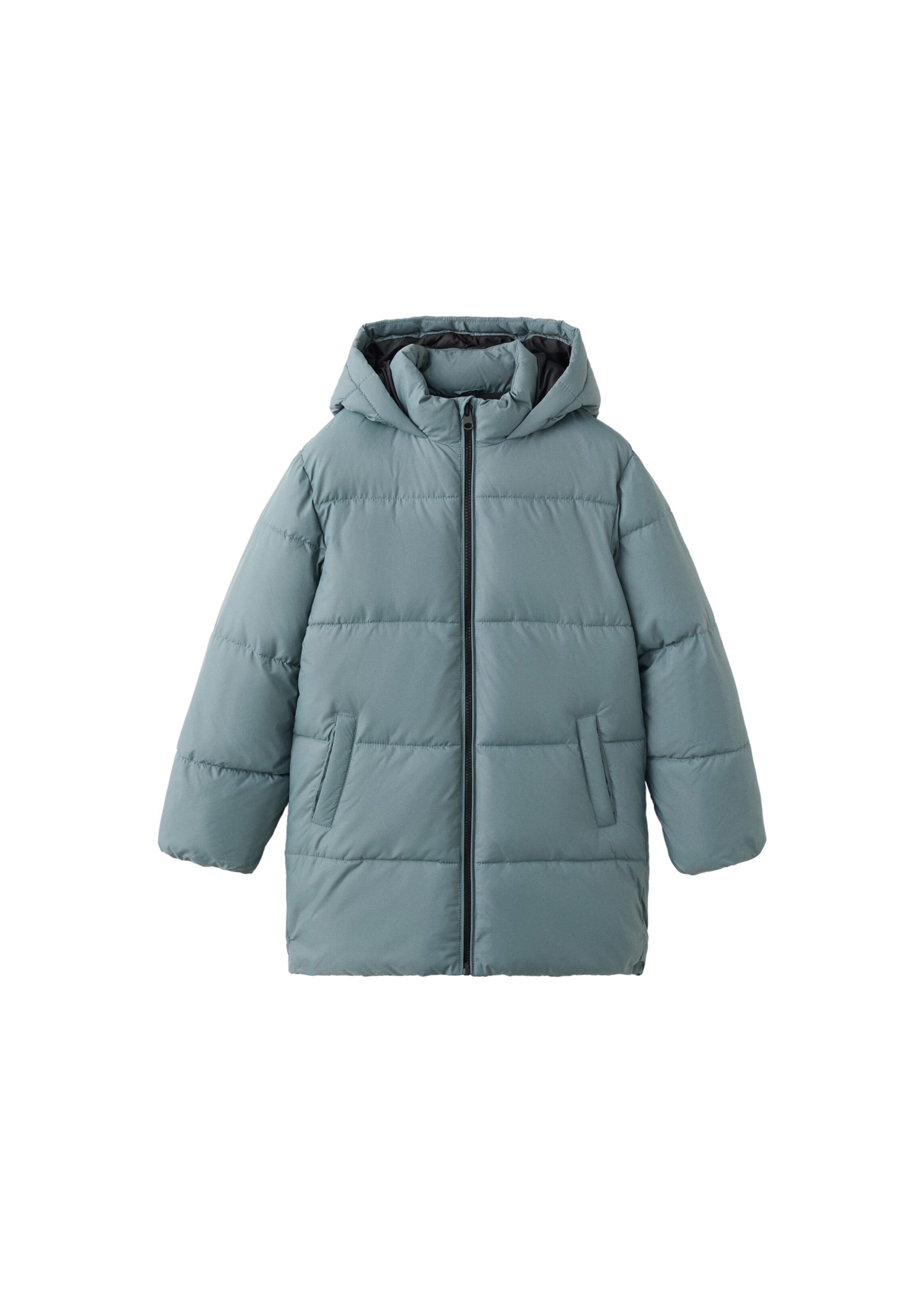 MANGO KIDS Mantel 'AMERLONG' in Blauw: voorkant