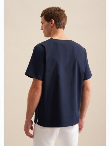 Coupe regular Chemise SEIDENSTICKER en bleu