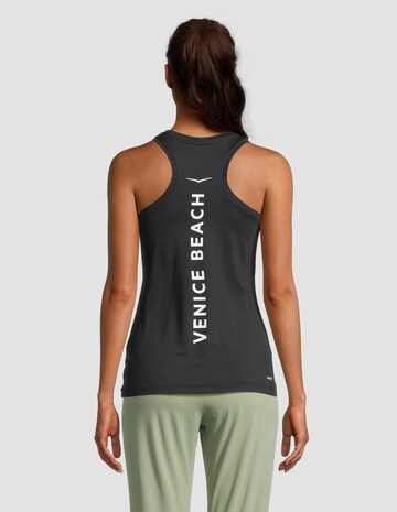 VENICE BEACH Sports Top in Black: front