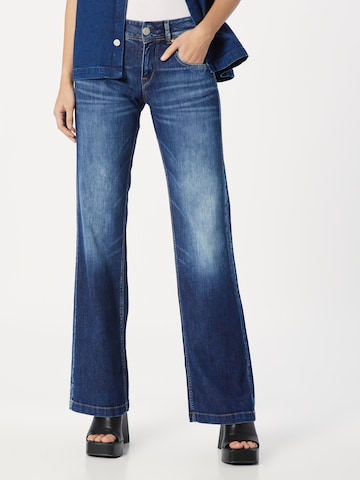 Herrlicher Bootcut Jeans 'Edna' in Blauw: voorkant