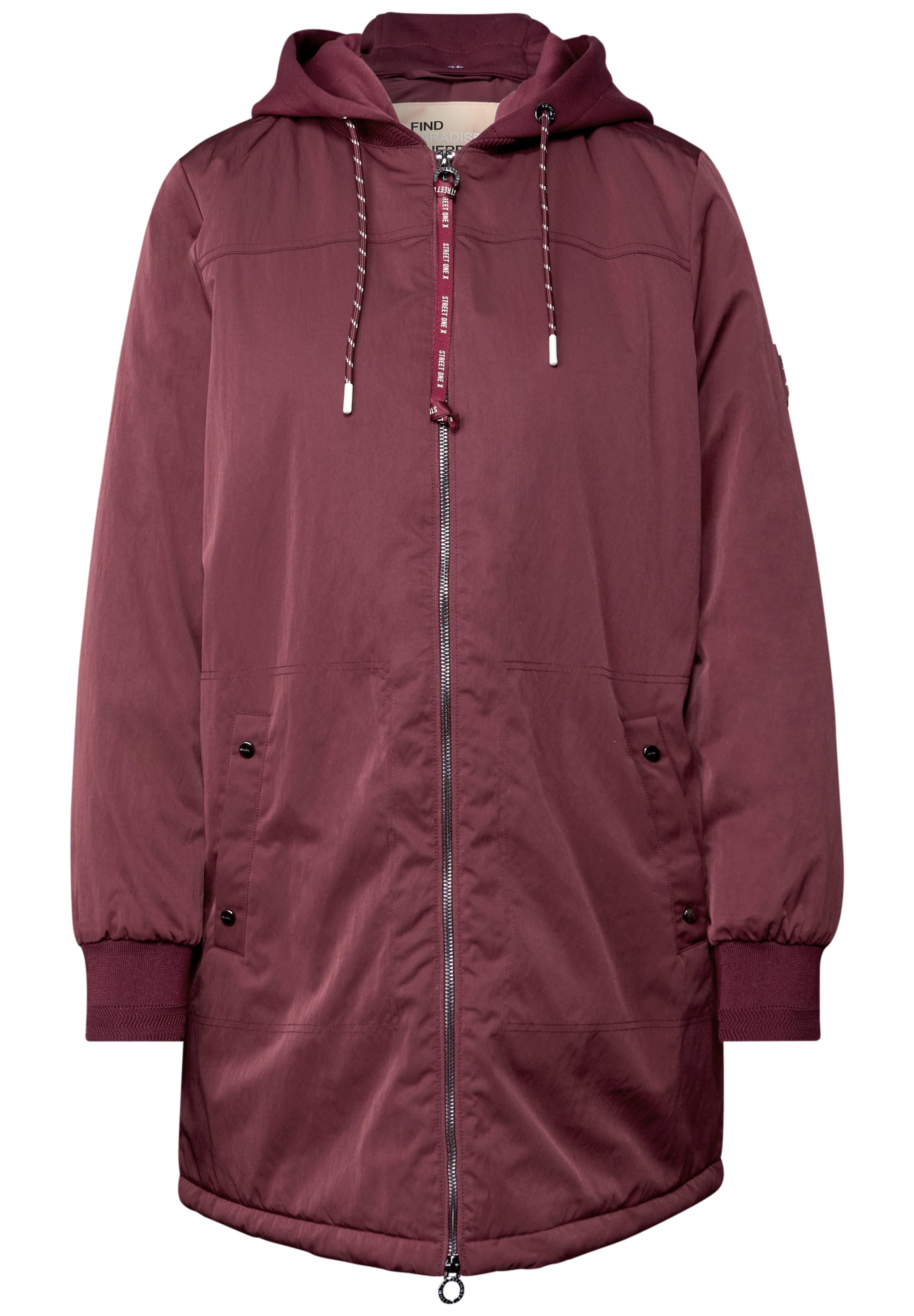 STREET ONE Between-Season Jacket in Red: front