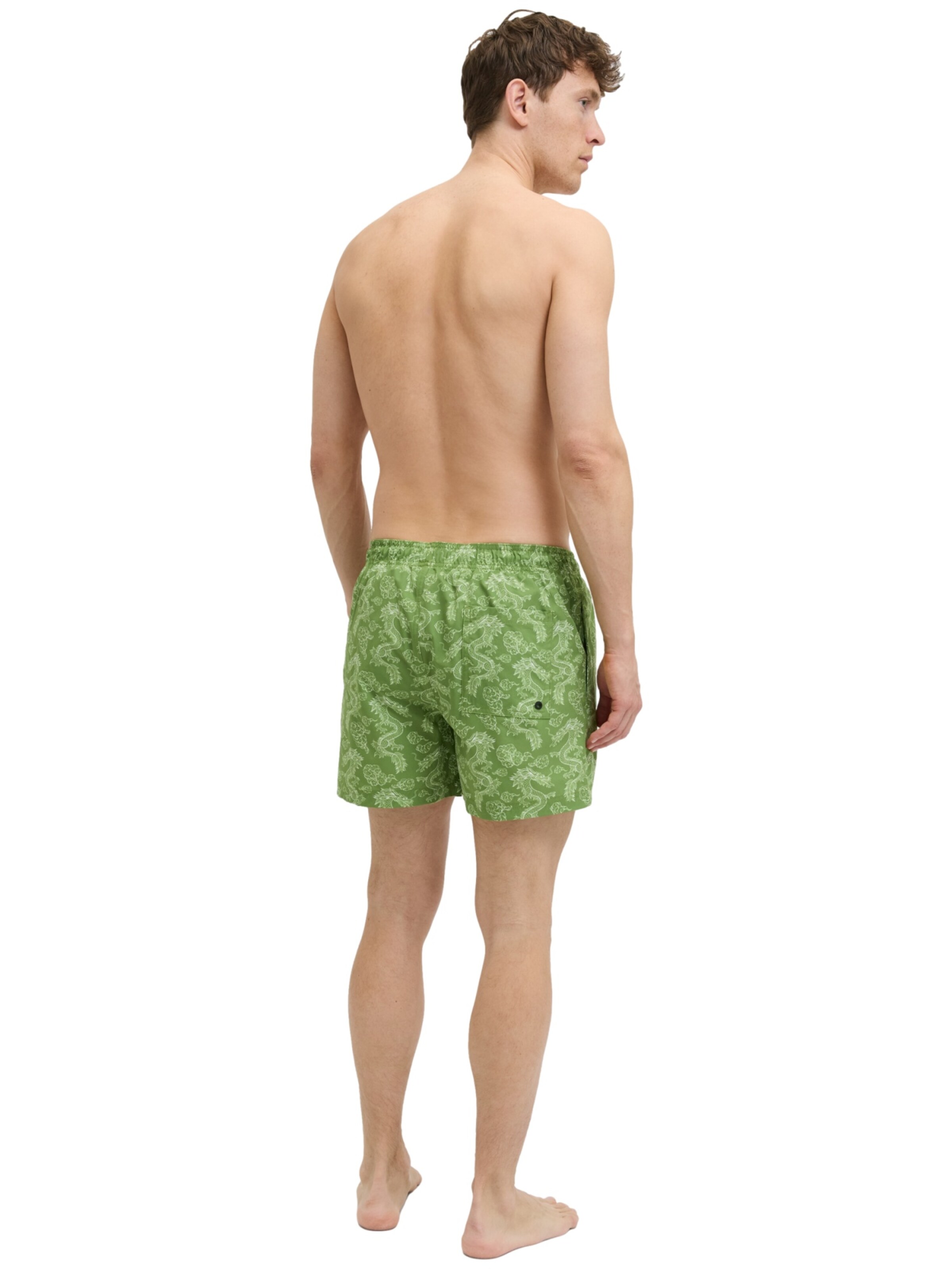 Pantaloncini da bagno 'JPSTMaui' di JACK & JONES in verde