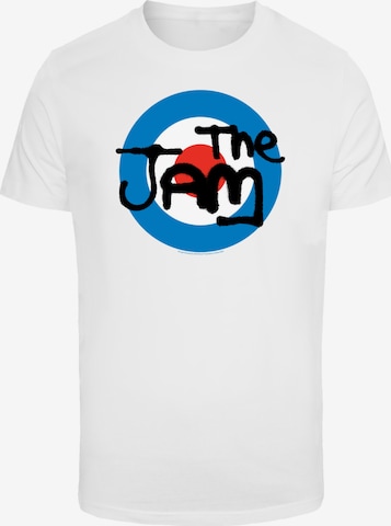 F4NT4STIC Shirt 'The Jam Band' in White: front