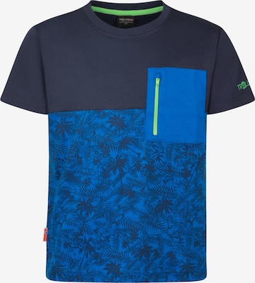 TROLLKIDS Performance Shirt in Blue: front