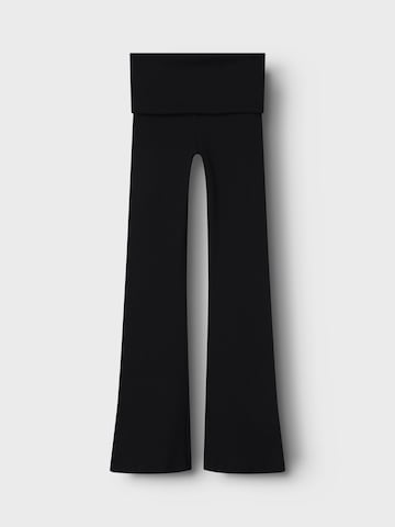 NAME IT Flared Pants in Black