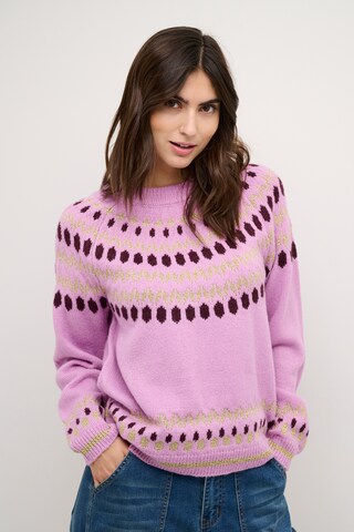 CULTURE Sweater 'Thurid' in Pink: front