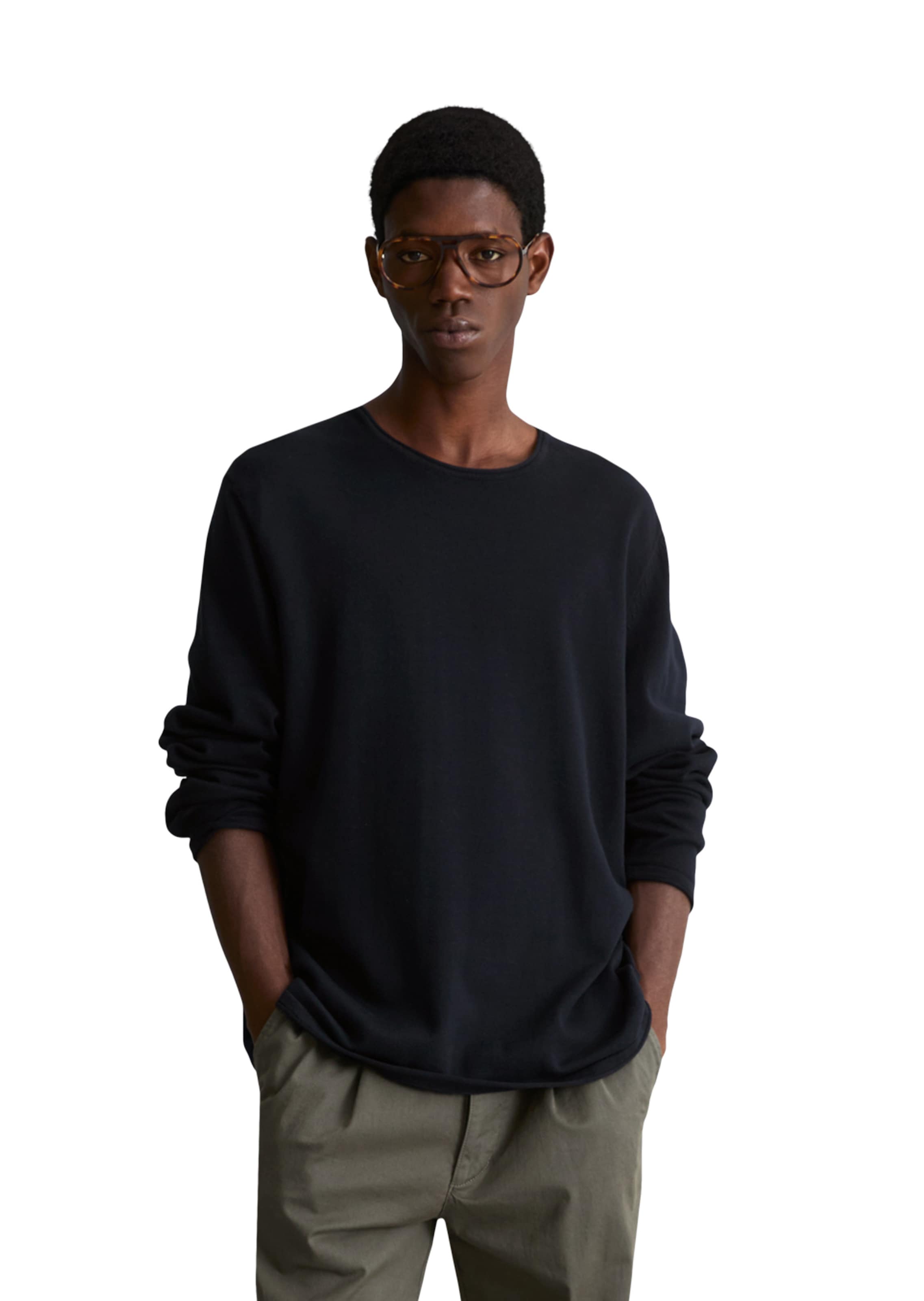 Marc O'Polo DENIM Sweater in Blue: front