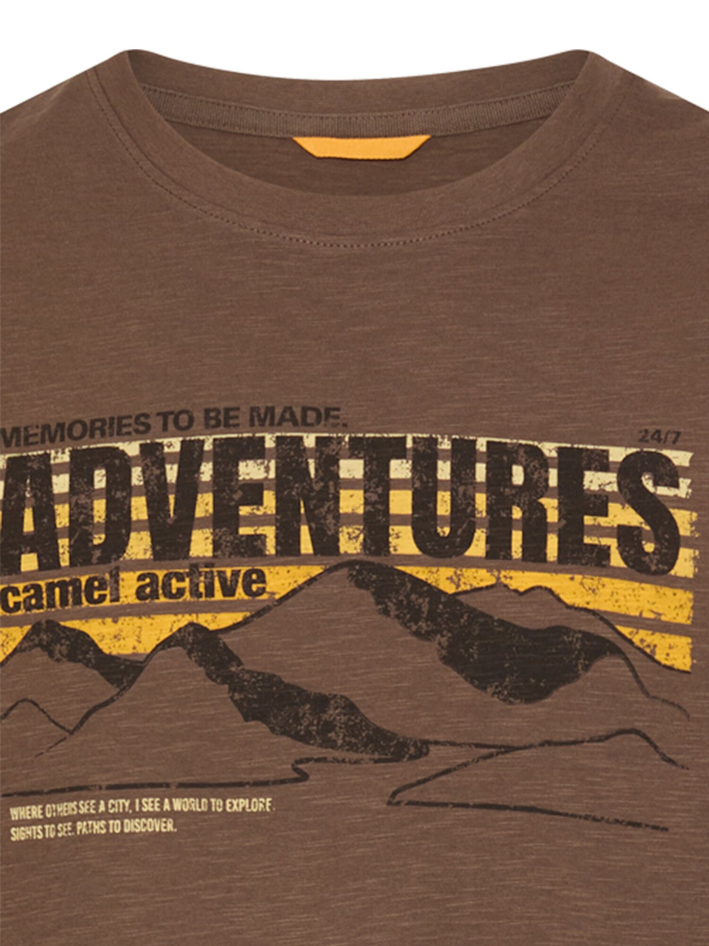 CAMEL ACTIVE Shirt in Brown