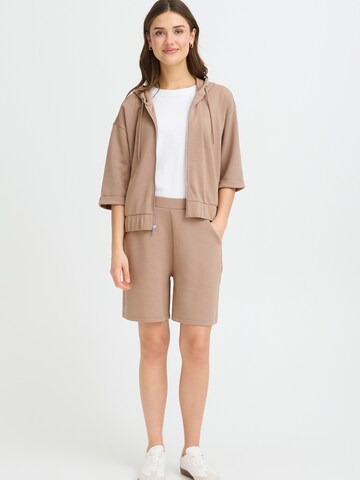 Giacca di felpa 'FRAURORA' di Fransa in marrone