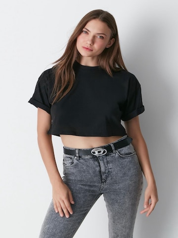 C&City T-Shirt in Schwarz