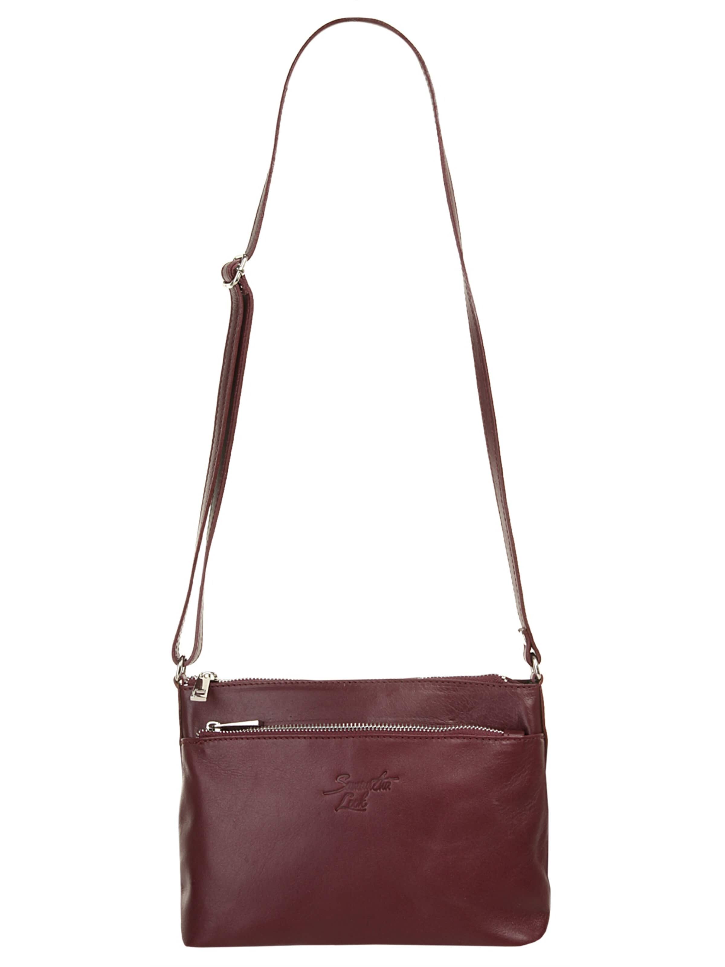 Samantha Look Crossbody Bag in Red