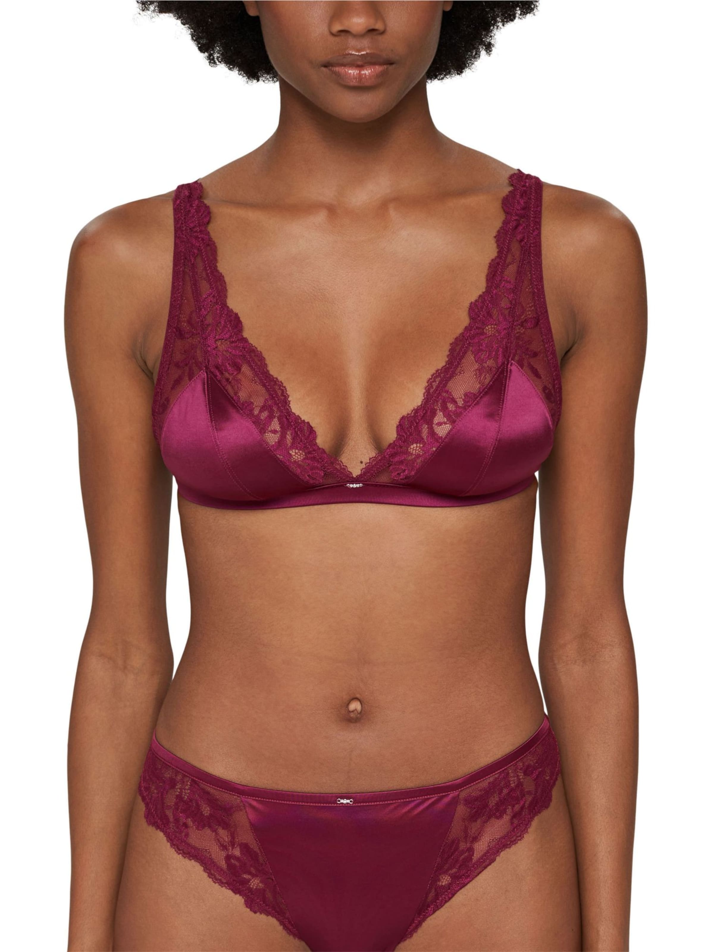 Frauen Wäsche Esprit Bodywear BH in Dunkelpink - DS17509 Frauen Wäsche Esprit Bodywear BH in Dunkelpink - DS17509