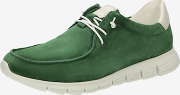 SIOUX Schnürschuh 'Mokrunner-H-007' in Grün: Vorderseite