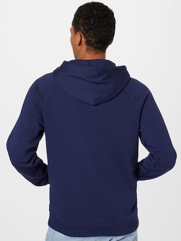 UNDER ARMOUR Sport sweatshirt 'Rival' i blå