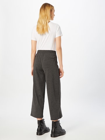 ICHI Wide leg Pleat-Front Pants 'Kate' in Grey