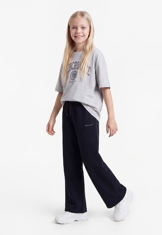 Abercrombie & Fitch - Pierna ancha Pantalón 'ESSENTIAL' en gris: frente