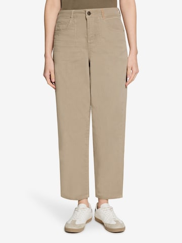 Cartoon Loosefit Jeans in Beige: Vorderseite